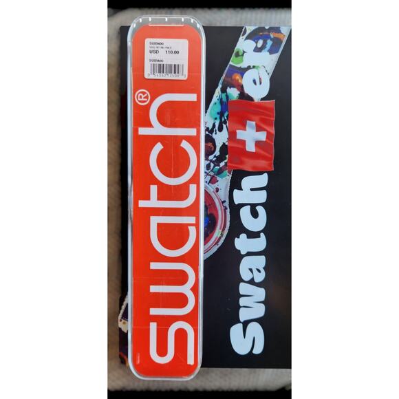 Swatch watch MISTER CHRONO SUIB400 2008 Chrono New old stock - Picture 8 of 9